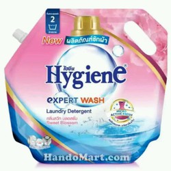 Nước giặt xả 2in1 Hygiene hồng 1800ml Thái Lan