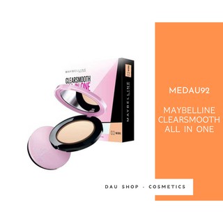 Phấn phủ mịn da kiềm dầu ngăn bóng nhờn 8h Maybelline New York Clear Smooth All In One Pressed Powder 9g