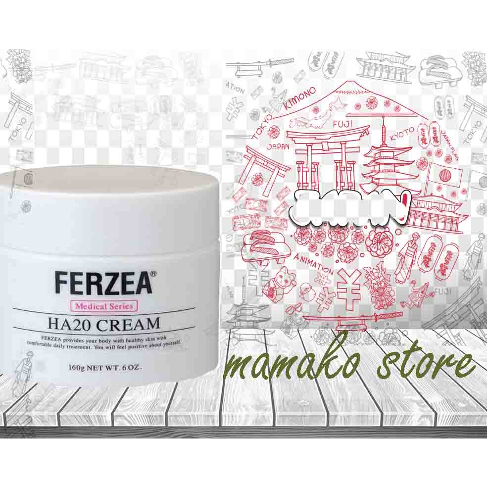 Kem dưỡng da /thoa tay chân thô ráp Felzea HA20 160g date 2025