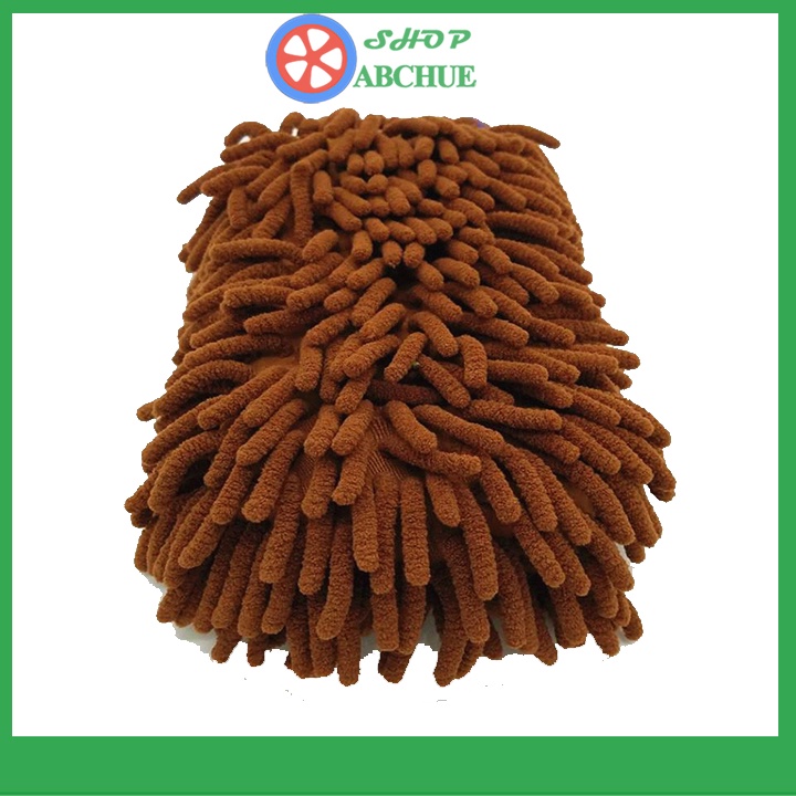 Gang tay rửa xe ô tô, bao tay sợi microfiber siêu mềm , sạch an toàn cho tay