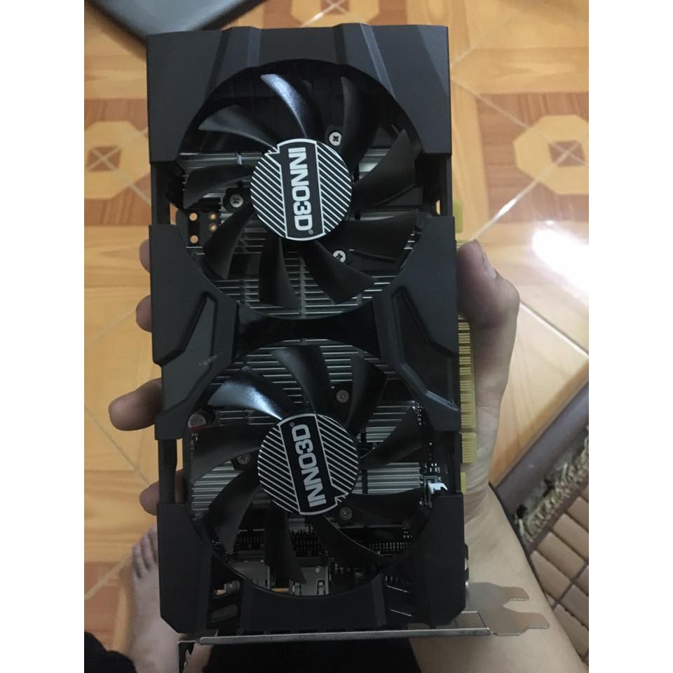 VGA Card màn hình GTX 1060 3G INNO3D 2 Fan