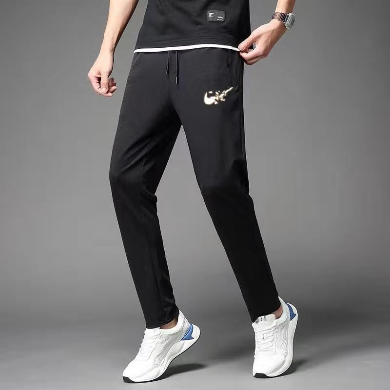 Quần Thể Thao Nike Phản Quang Dáng Suông Rộng Phong Cách Hàn Quốc Cho Nam Và Nữ M-8xl