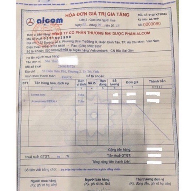 DERMA FORTE [Tuýp 15g] - Kem ngừa mụn, liền sẹo, hết thâm [derma fort, megaduo, Dolly ac] | BigBuy360 - bigbuy360.vn