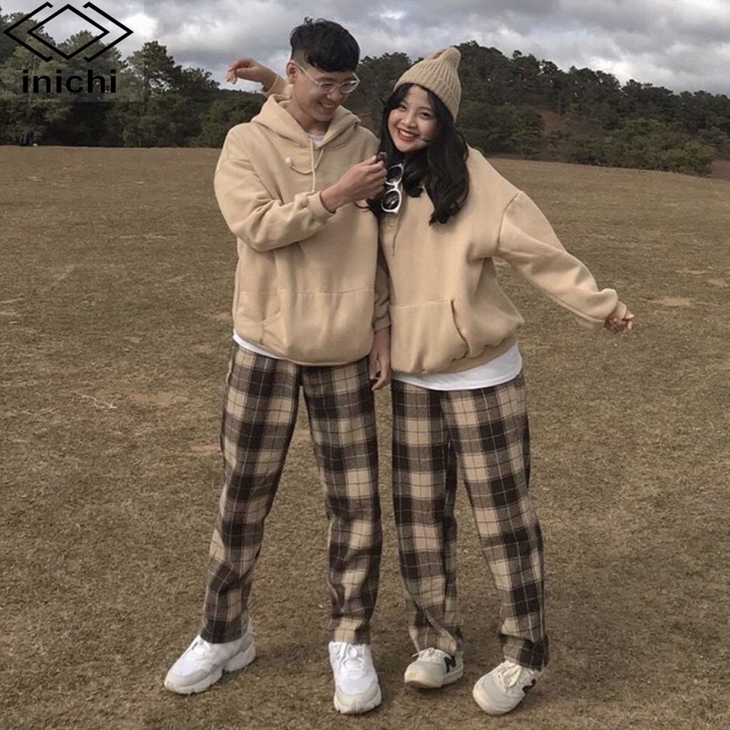 Quần CARO ỐNG SUÔNG 3 MÀU Nam Nữ Unisex IC876 INICHI | BigBuy360 - bigbuy360.vn