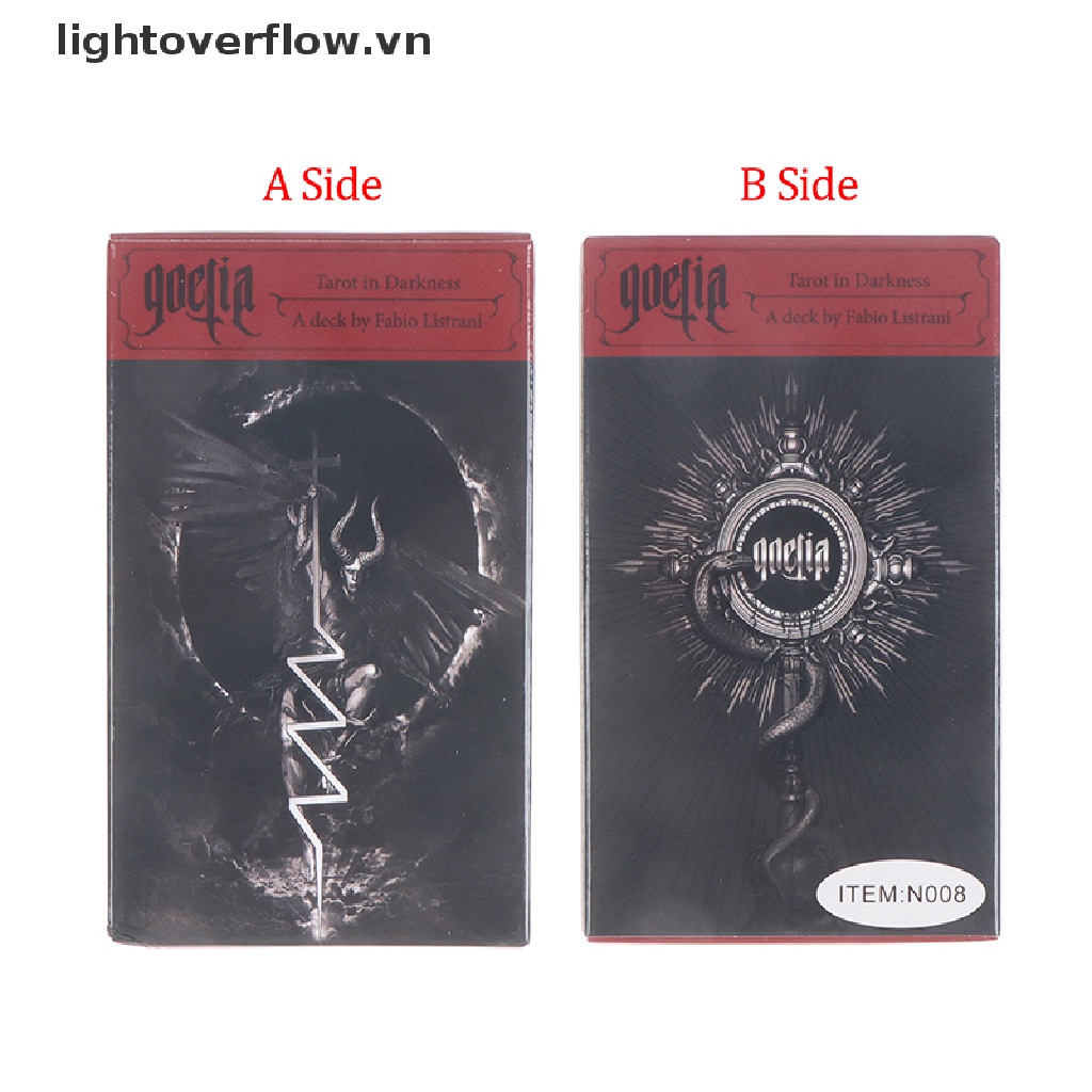 Bộ Bài Tarot Oracle Màu Tối Dùng Để Giải Trí