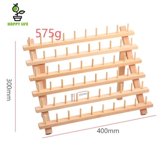 kệ gỗ Để Cuộn Chỉ (60 Cuộn)
