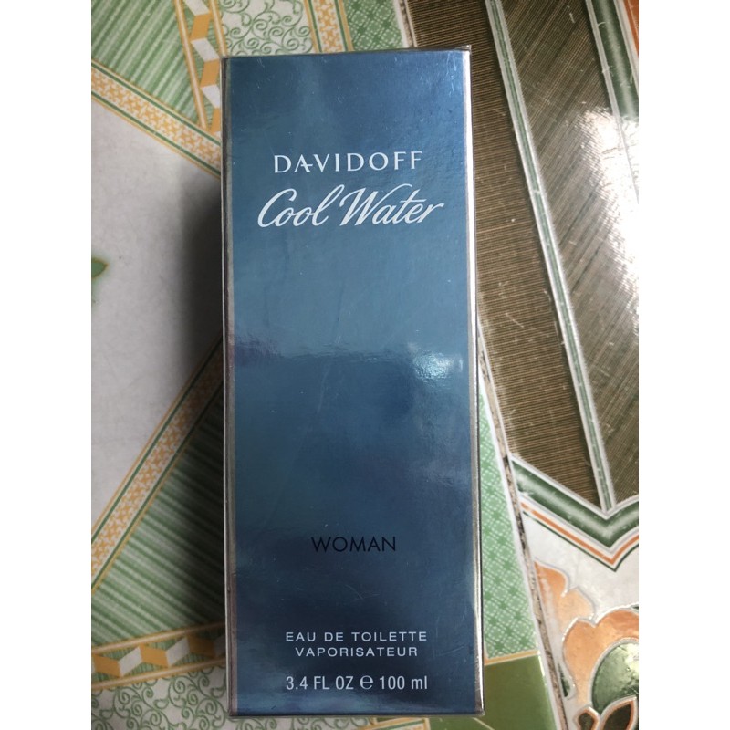 #Nước hoa nữ Davidoff Cool Water Wave for Women Eau de Toilette 100ml. Hàng xách tay