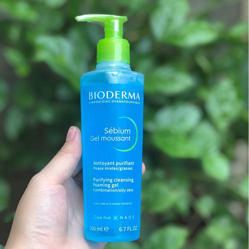  Sữa Rửa Mặt Bioderma Sebium Gel Moussant 200ml