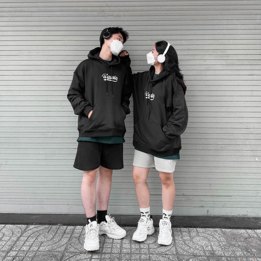 Áo Hoodie DASSIC Mũ Trùm Form Unisex Chất Vải Nỉ Bông Cao Cấp