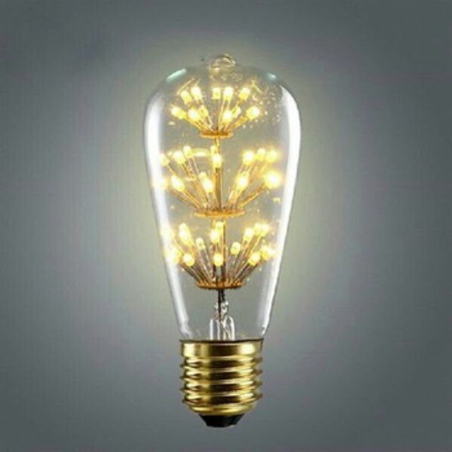 Bóng led hoa ST64 trang trí đẹp