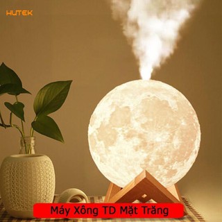 MÁY PHUN SƯƠNG TẠO ẨM ĐÈN NGỦ HÌNH MẶT TRĂNG/ MÁY XÔNG TINH DẦU MINI