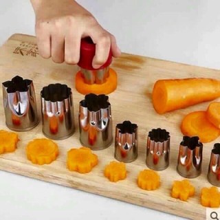 Bộ tạo hình hoa quả 8 mặt cho bé tập làm đầu bếp