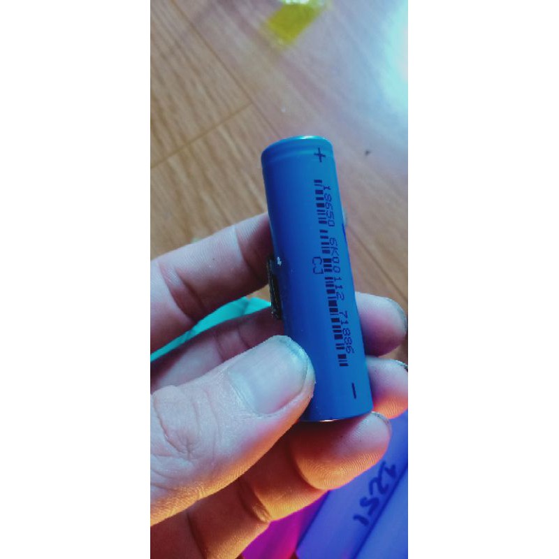 Pin 18660 CJ như hình 2400 mah chuẩn dung lượng