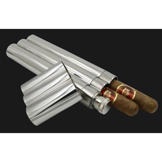 Ống đựng 02 điếu xì gà & rượu đẳng cấp, tạo nên sự sang trọng cho quý ông lịch lãm