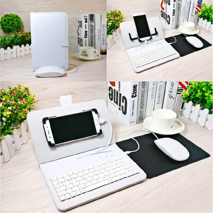 Bao da bàn phím cao cấp kèm chuột chơi được game dùng cho mọi điện thoại-chơi game đột kích-pubg-freefire-liên quân