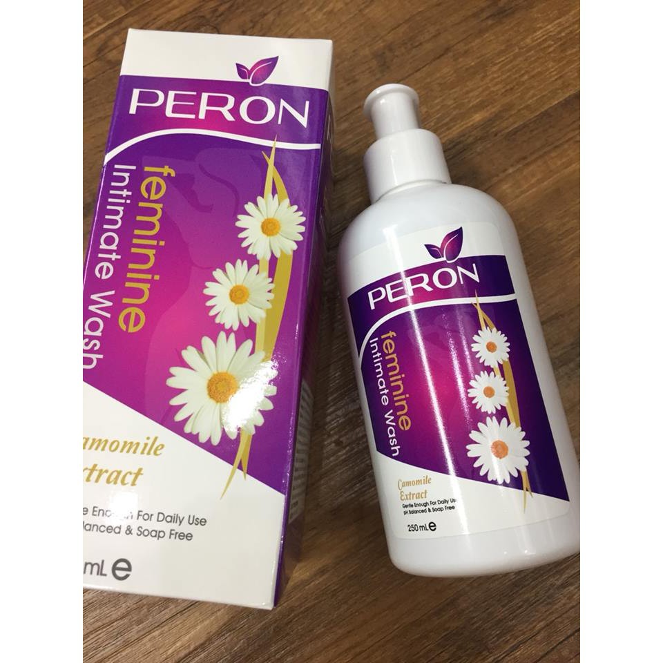 PERON INTIMATE WASH – Dung dịch vệ sinh phụ nữ nhập khẩu Châu Âu giúp bảo vệ và ngăn ngừa viêm nhiễm vùng kín (150ml)