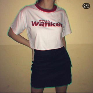 Áo Crop Top ưanker ( kèm anh thật )