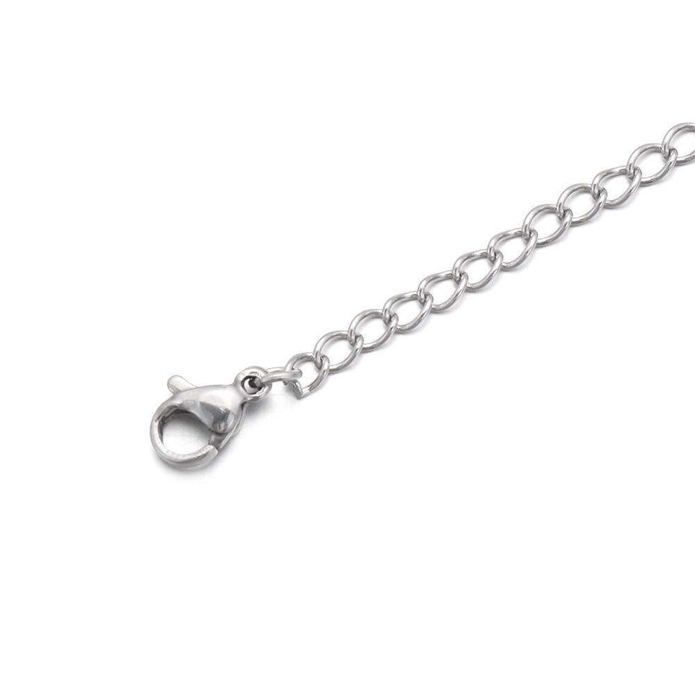 Dụng Cụ Nối Dài Dây Xích Bằng Thép Không Gỉ 3 ''|Bộ Dụng Cụ Tự Làm Đồ Thủ Công Màu Đen