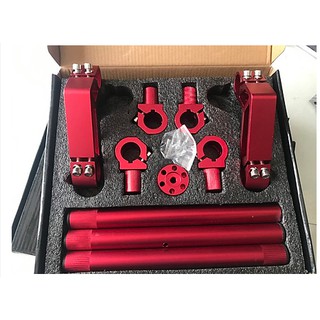 Ghi đông 5 khúc lắp xe đạp điện, máy điện