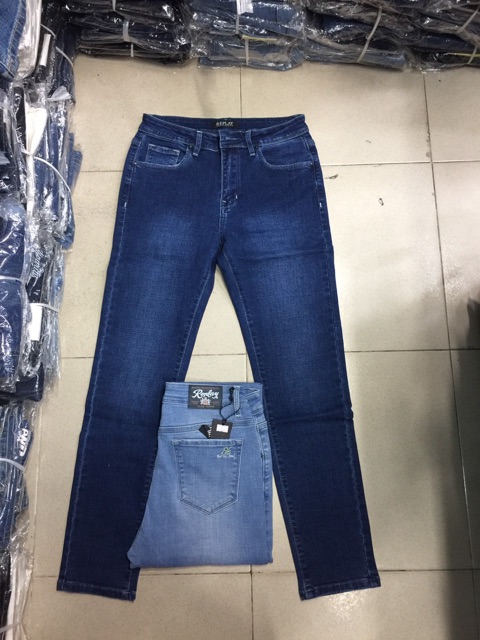 Quần jean xuất khẩu lưng vừa size đại