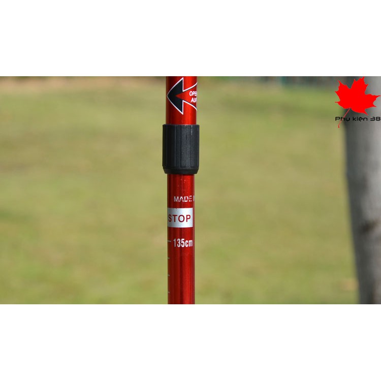 Gậy leo núi hợp kim nhôm hàng không Trekking Đi Rừng, Dã Ngoại, Đi Phượt