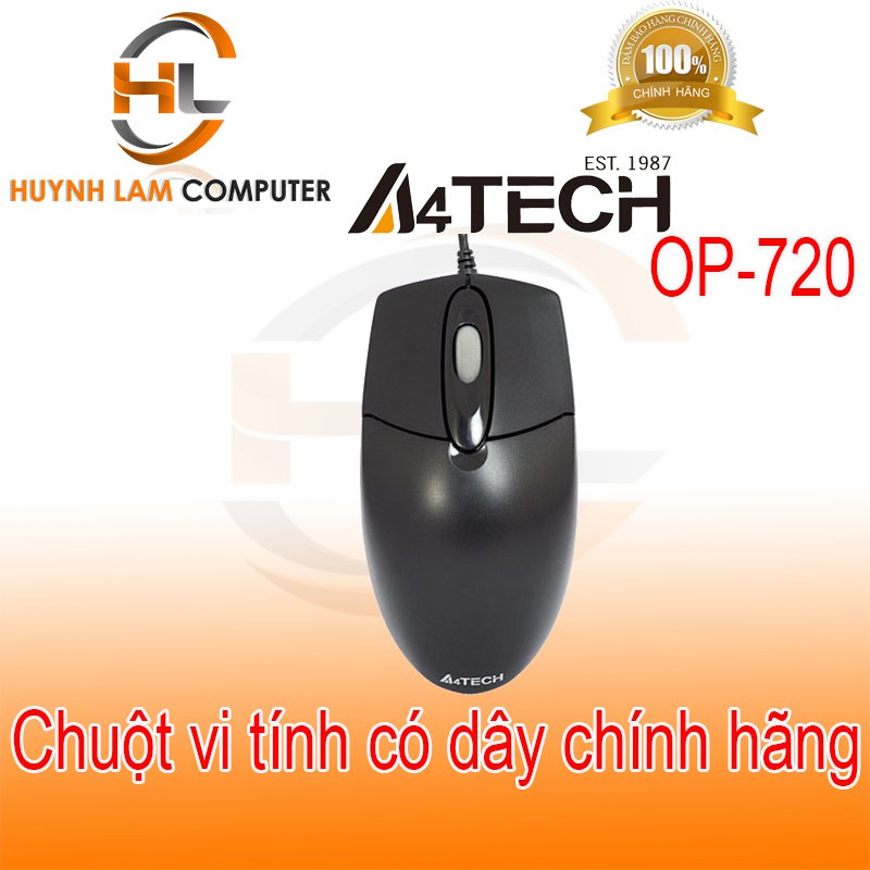 Chuột máy tính-Chuột máy tính có dây A4TECH 720 Viscom phân phối