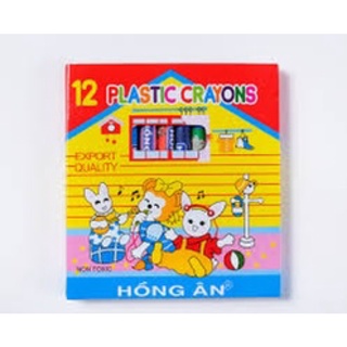 Màu sáp 12 cây hồng ân