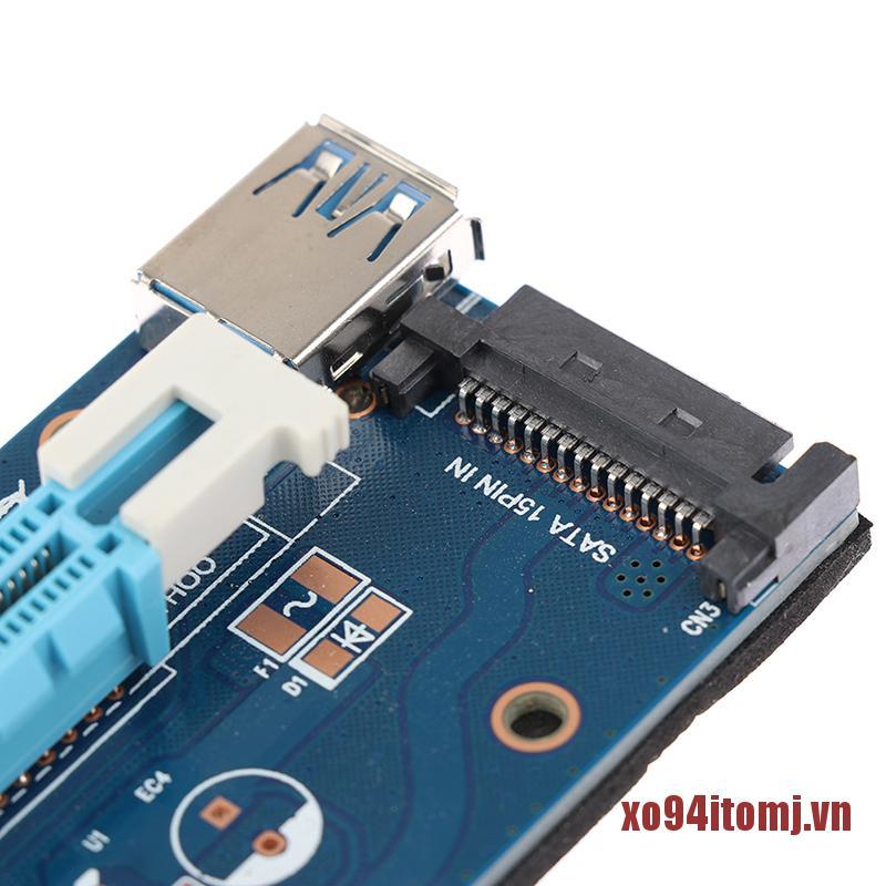 Card Mở Rộng Pcie H1111Z Ngff M.2 Slot Sang Usb3.0 Pci-E Riser Card M2 | BigBuy360 - bigbuy360.vn