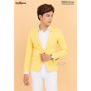 Áo Vest Nam Titishop AVN253 Vàng