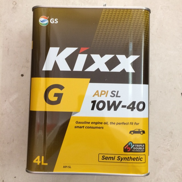 KIXX 10W40 CAN SẮT