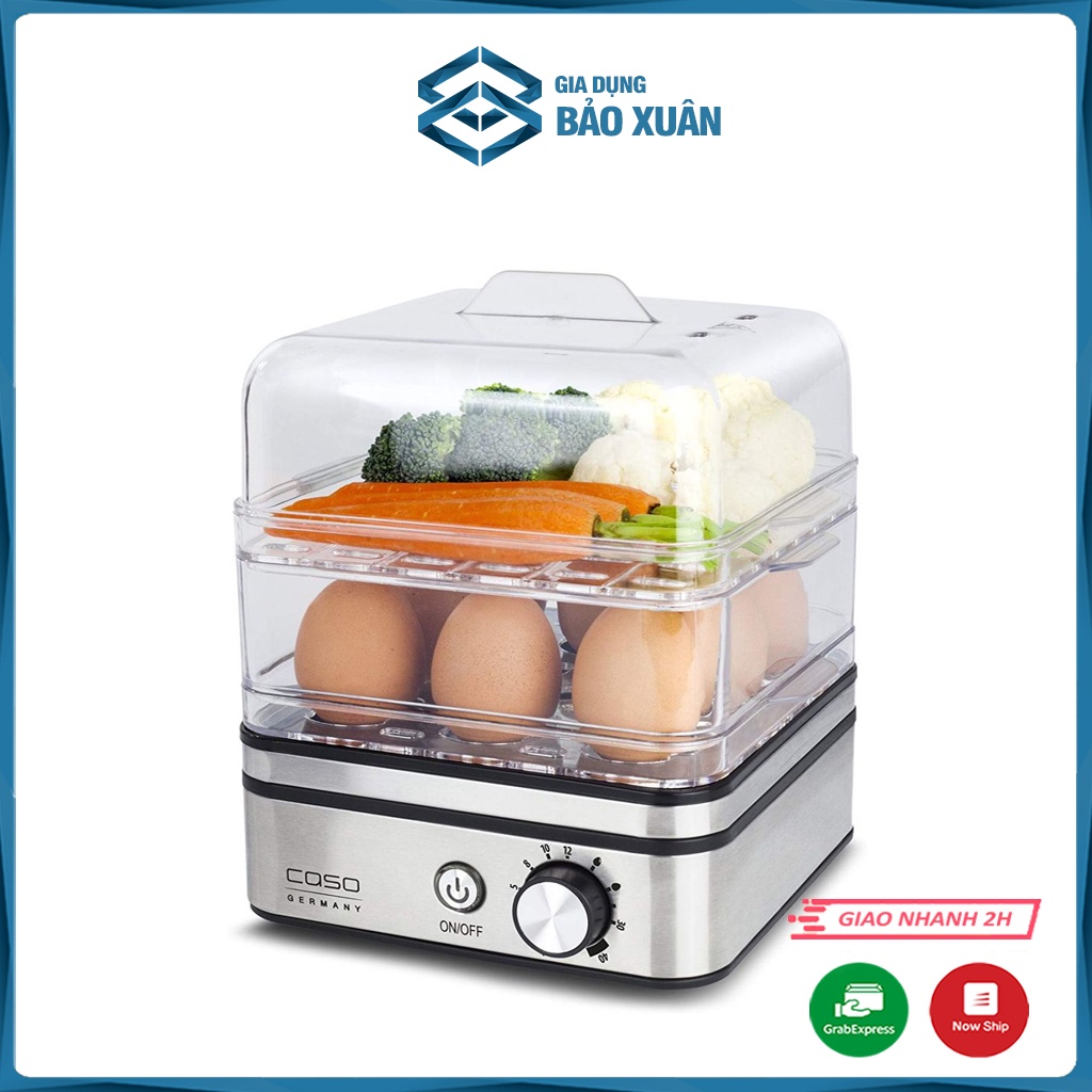 Nồi hấp điện 2 tầng Caso