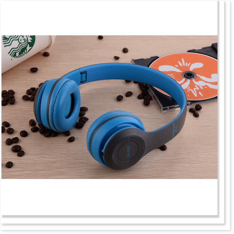 Tai nghe chụp tai Bluetooth P47 có khe thẻ nhớ - Cao cấp | BigBuy360 - bigbuy360.vn