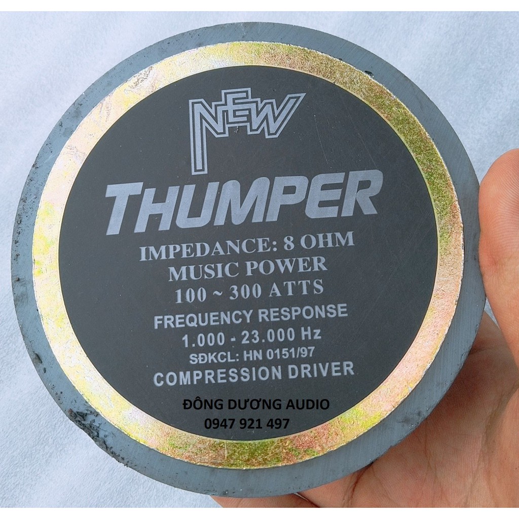 LOA TREBLE KÈN THUMPER 120 COIL 51MM - GIÁ 1 CHIẾC