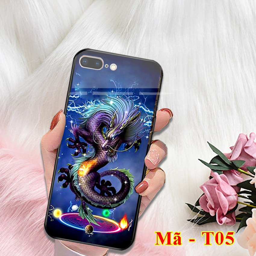 [Freeship] Ốp Lưng Iphone 7 Plus / 8 Plus - Ốp điện thoại ip 7plus, 8plus mặt kính in 3D sang trọng đẹp lạ