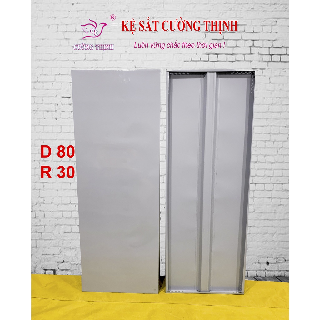 Kệ sắt Mini 4 Tầng, Cao 120 x Dài 80cm x Rộng 30cm, Kệ sắt v lỗ, Kệ đa năng