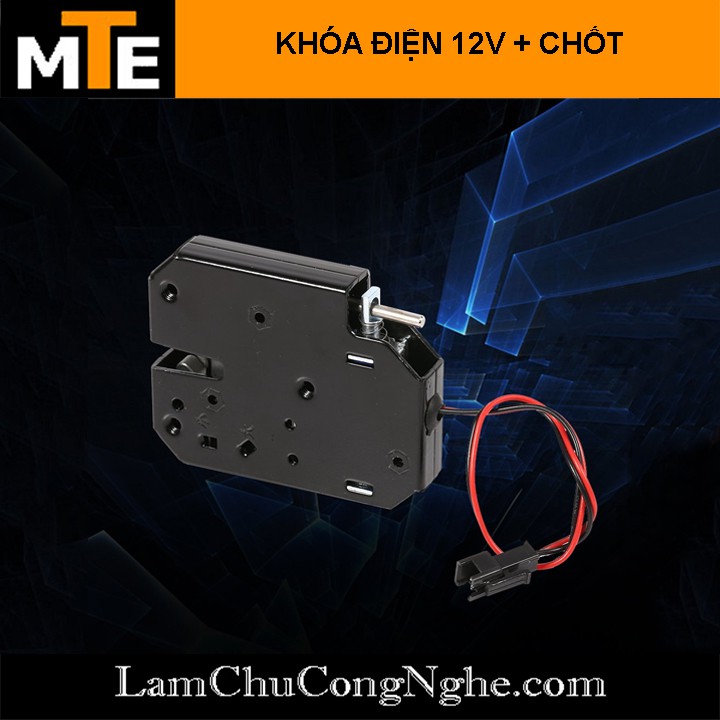 Khóa điện thông K01 minh cho tủ, hòm, hộp, các máy bán hàng tự động