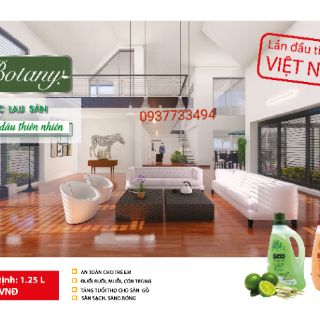 Nước lau sàn tinh dầu thiên nhiên Botany 1.25 lít