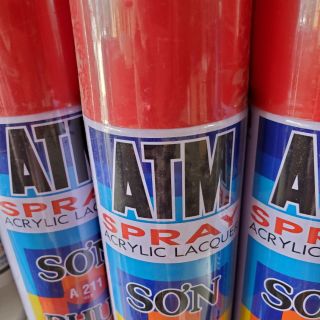 [ MÀU ĐỎ] SƠN XỊT ATM CHUẨN 400ML
