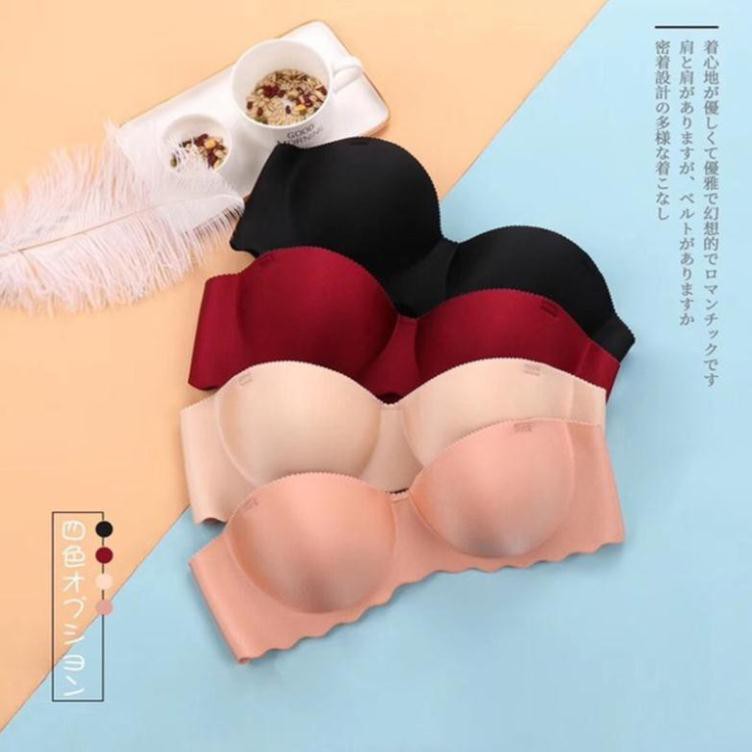 Áo Lót Đúc Su Trơn Đệm Dày Bàn Tay Nâng Ngực Xuất Nhật AL14