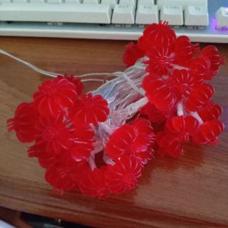 Đèn Nhay Led Trang Trí Đỏ 10 Đèn