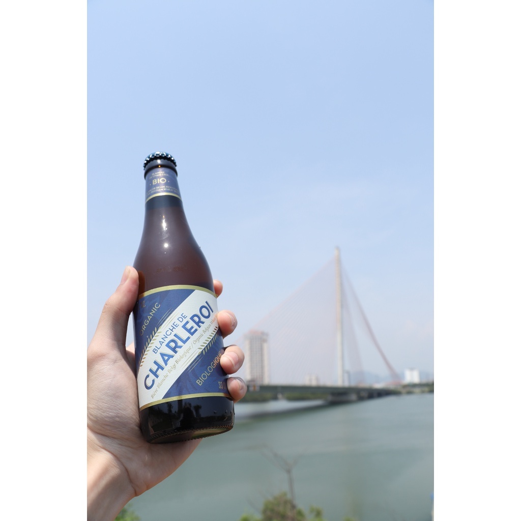 Bia Bỉ thượng hạng - Val de Sambre Blanche de Charleroi  - Vị lúa mạch truyền thống nhập khẩu 100% châu Âu