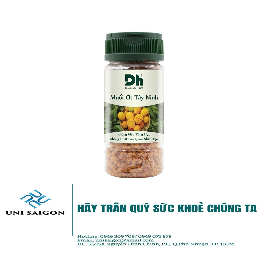 Hũ Muối Ớt Tây Ninh - Thương hiệu DH Foods