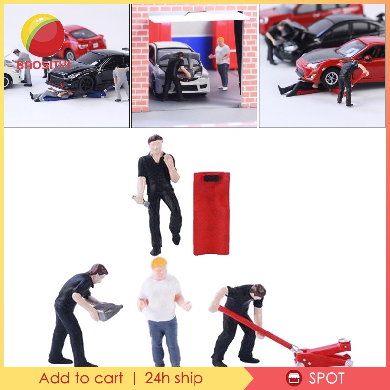 Mô hình Diorama mini trang trí nhà búp bê tỉ lệ 1:64