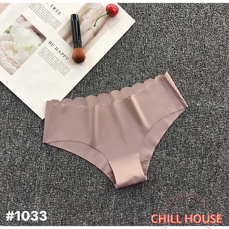 Quần lót đúc su không đường may cạp viền sóng siêu đẹp 1033 - CHILLHOUSE