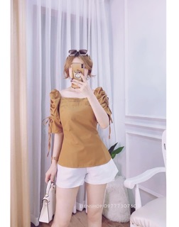 ÁO ĐŨI RÚT DÂY TAY MẶC 2 KIỂU NỮ A95