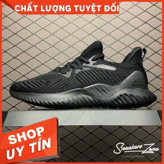Giày thể thao ALPHABOUNCE Beyond 2018 full đen siêu đẹp cho nam và nữ