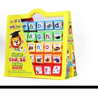 Bảng Học Chữ Và Số Đa Năng Antona Cho Bé Tập Làm Quen Sớm Với Chữ Cái Và Các Phép Tính