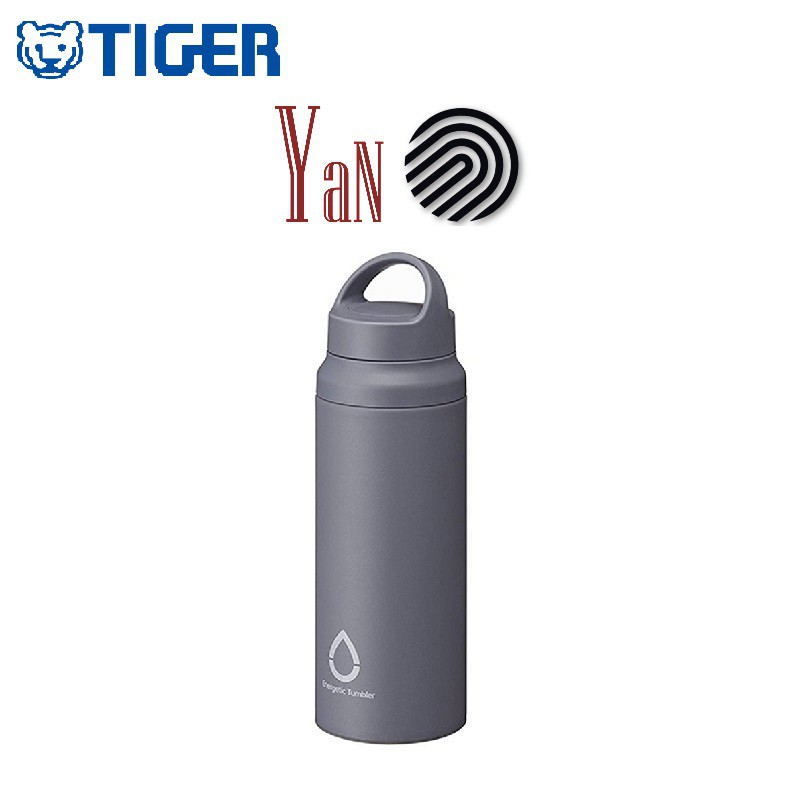 Bình lưỡng tính giữ nhiệt nóng lạnh nắp vặn 600ml Tiger MCZ-A060 (HV) màu xám - Hàng chính hãng