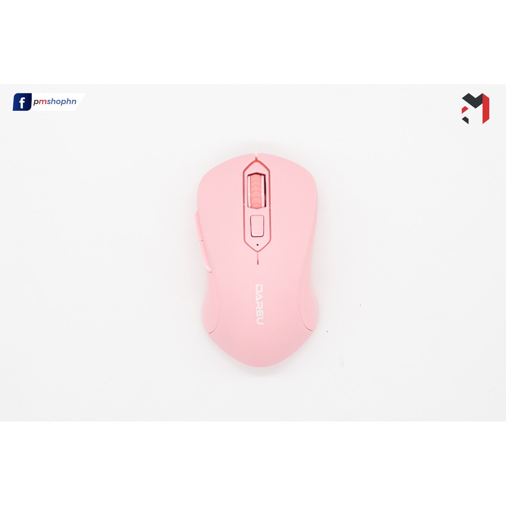 Chuột Không Dây Dareu LM115G Pink