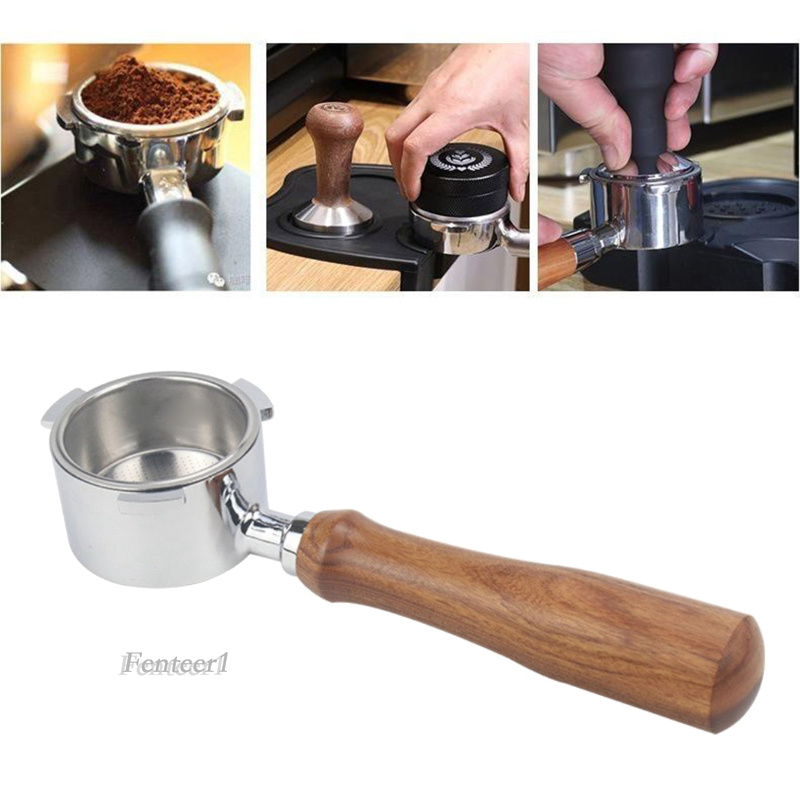 Máy Pha Cà Phê Delonghi 51mm Không Đáy Bằng Nhựa Màu Đen Fenteer1